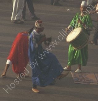 Musicians, Place Jemaa el-Fna, Marrakech